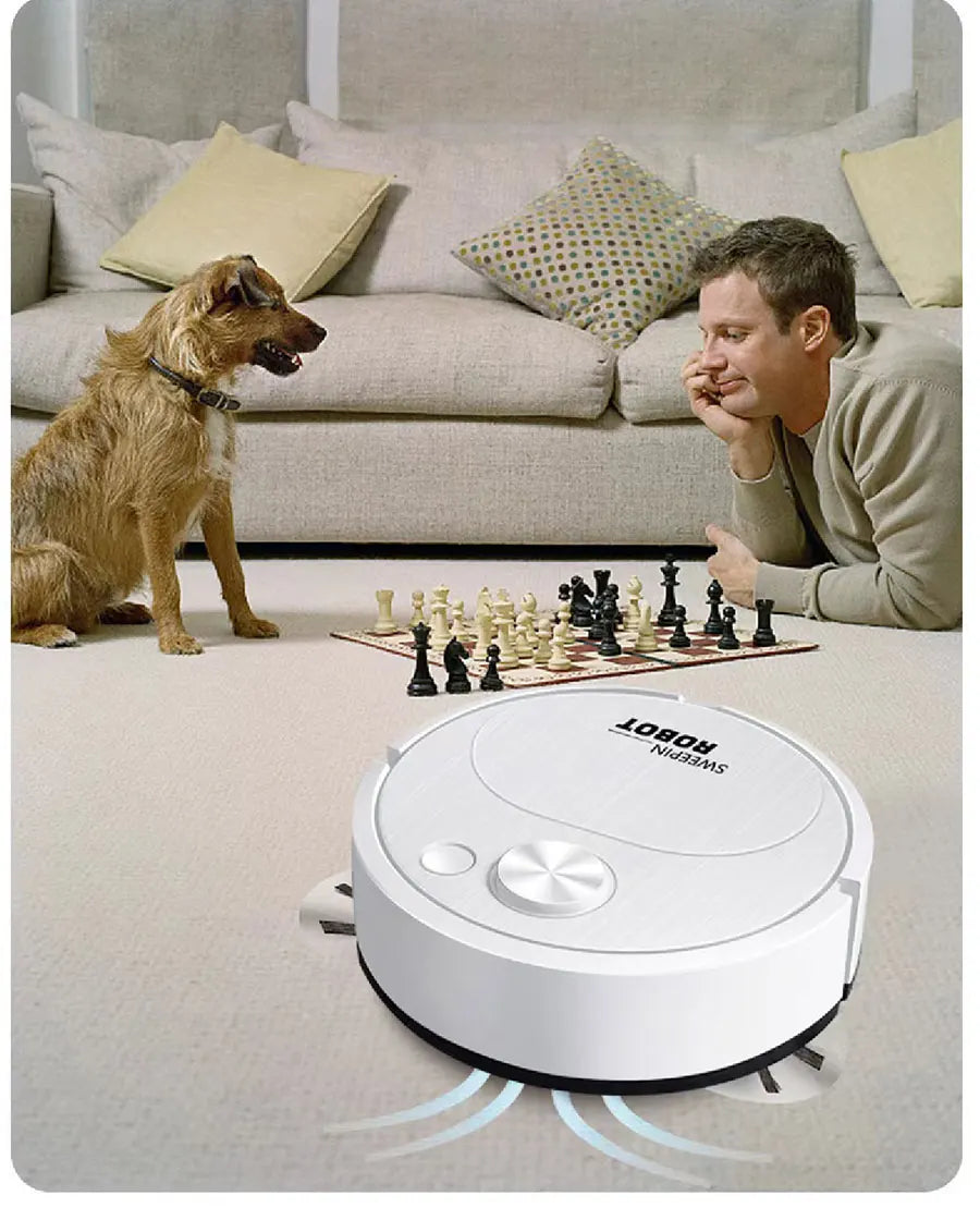 Robo Aspirador Inteligente Multifuncional