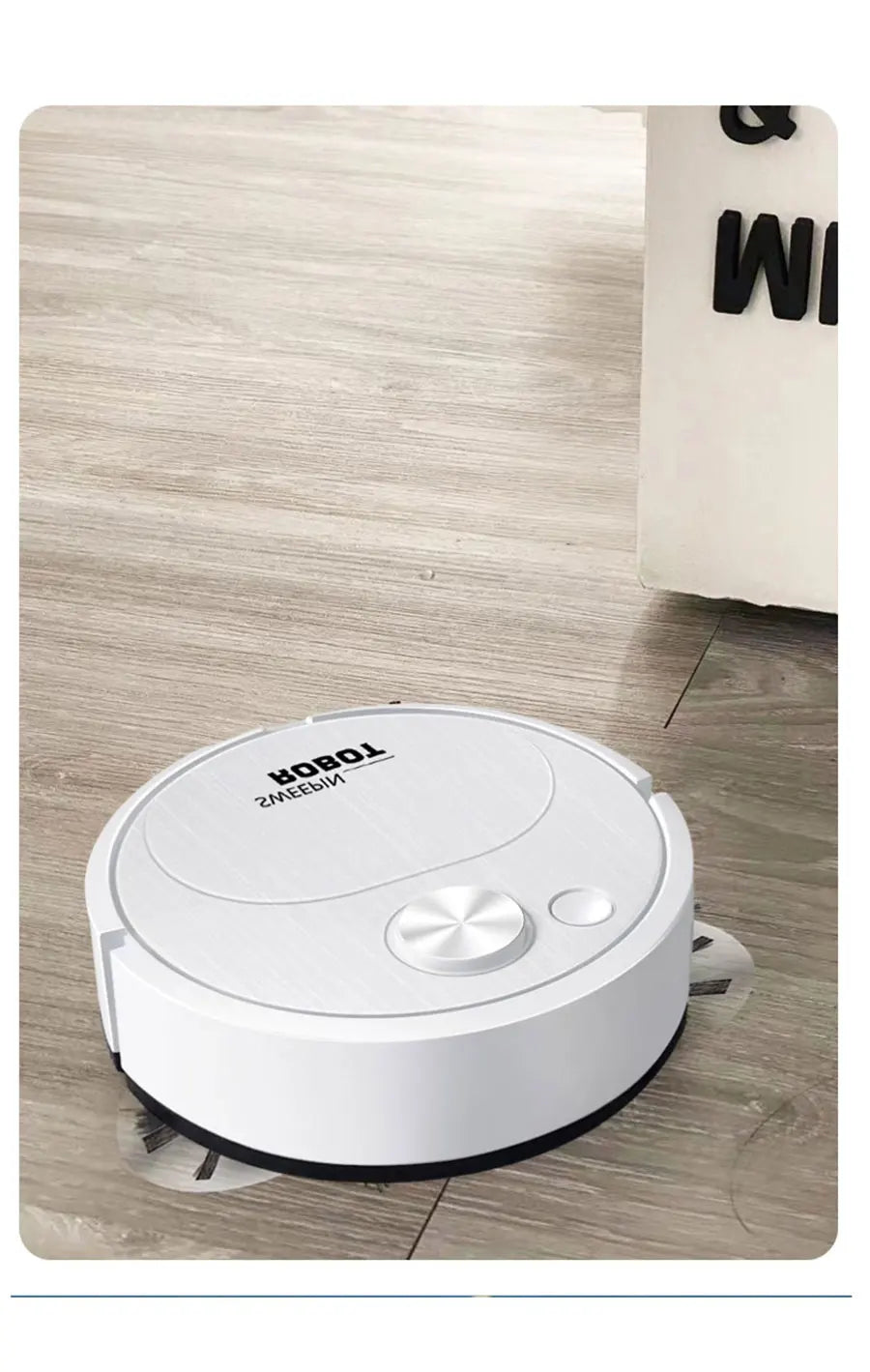Robo Aspirador Inteligente Multifuncional